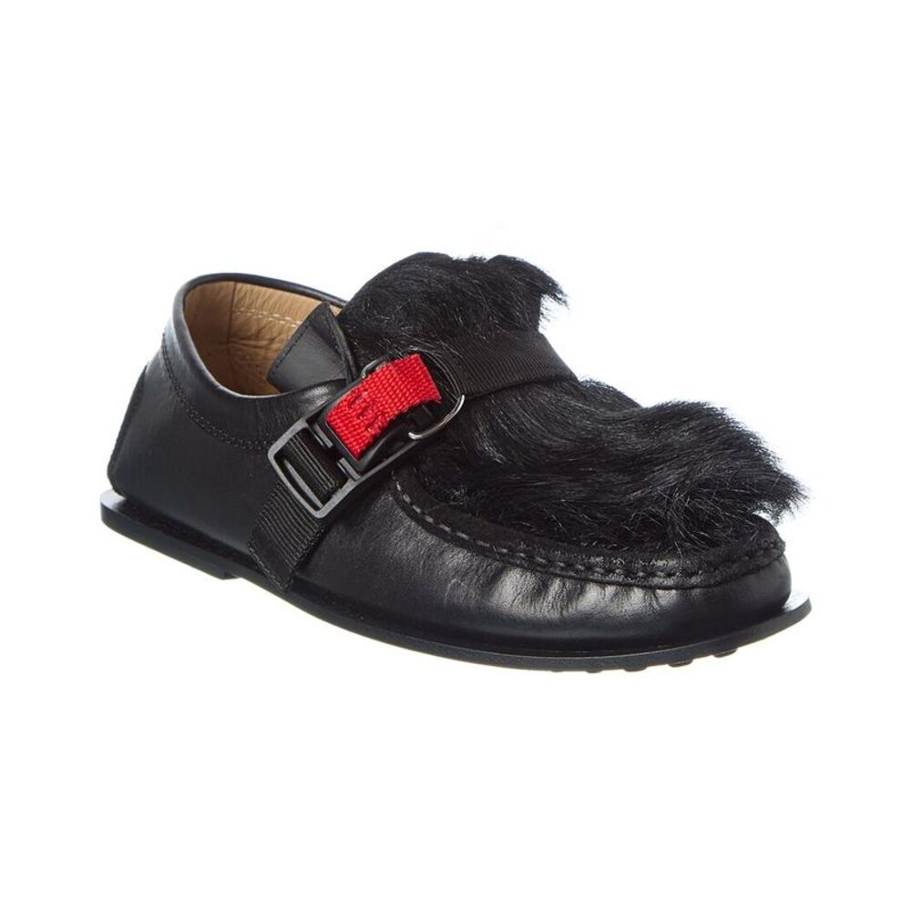 Tod’S Leather Loafer, Black